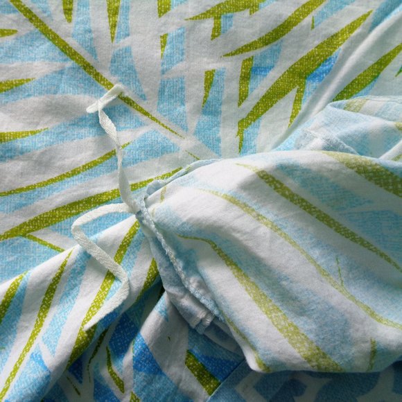 Tropical vibes reversible full queen duvet cover 3 pieces - Picture 7 of 13